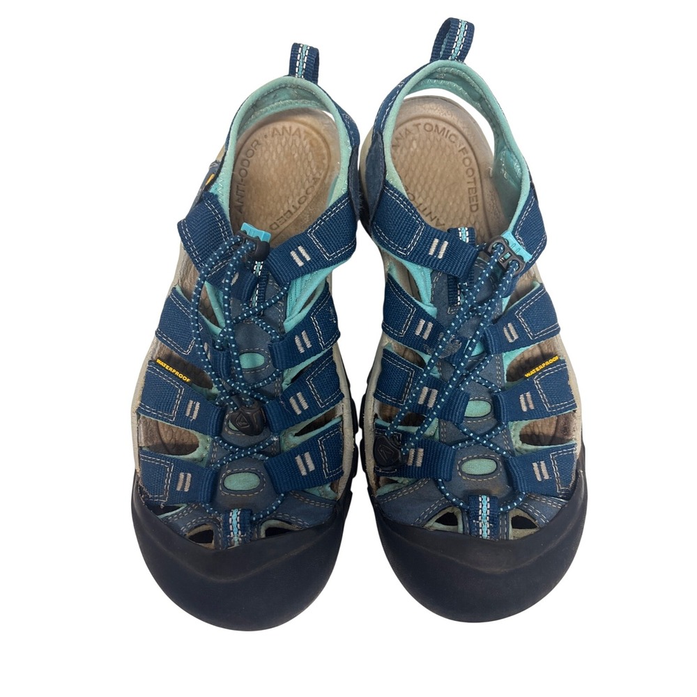 Keen Newport H2 Waterproof Blue Water Beach Sandal Womans US 9.5 40 EU Gorpcore